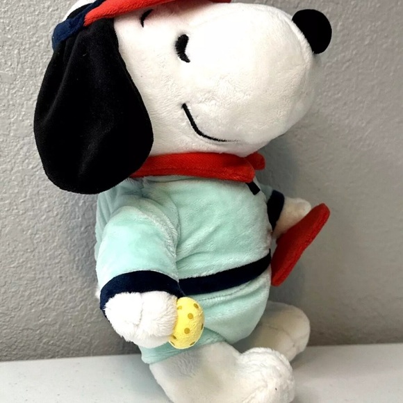 New in Hand Pickleball Snoopy Summer 2024 Peanuts 11” Plush As Seen on TikTok - Picture 7 of 10
